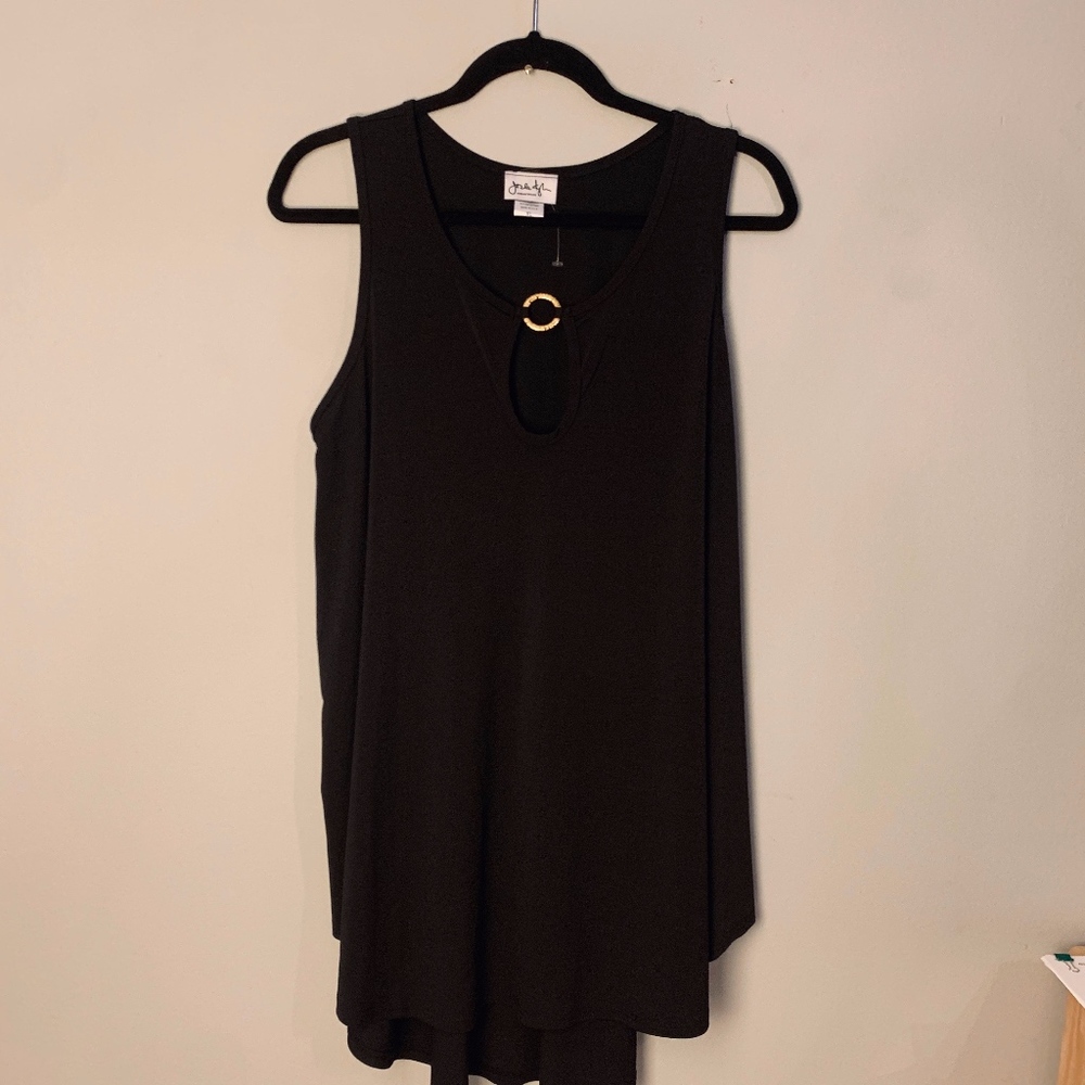 Black Women's Blouse by Jordan Taylor, XL